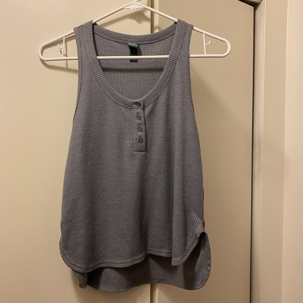 Wild Fable Knit Tank Top (gray)